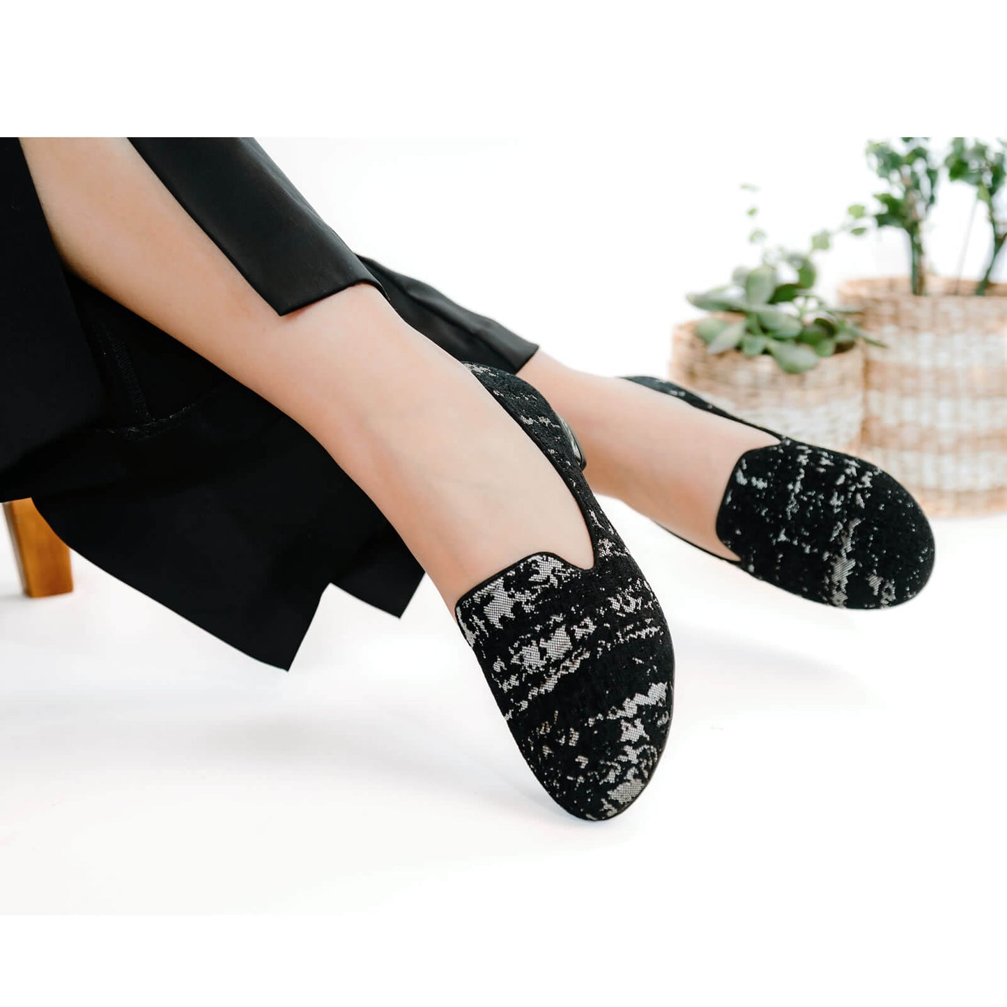 Blois Moccasin in Industrial Fabric