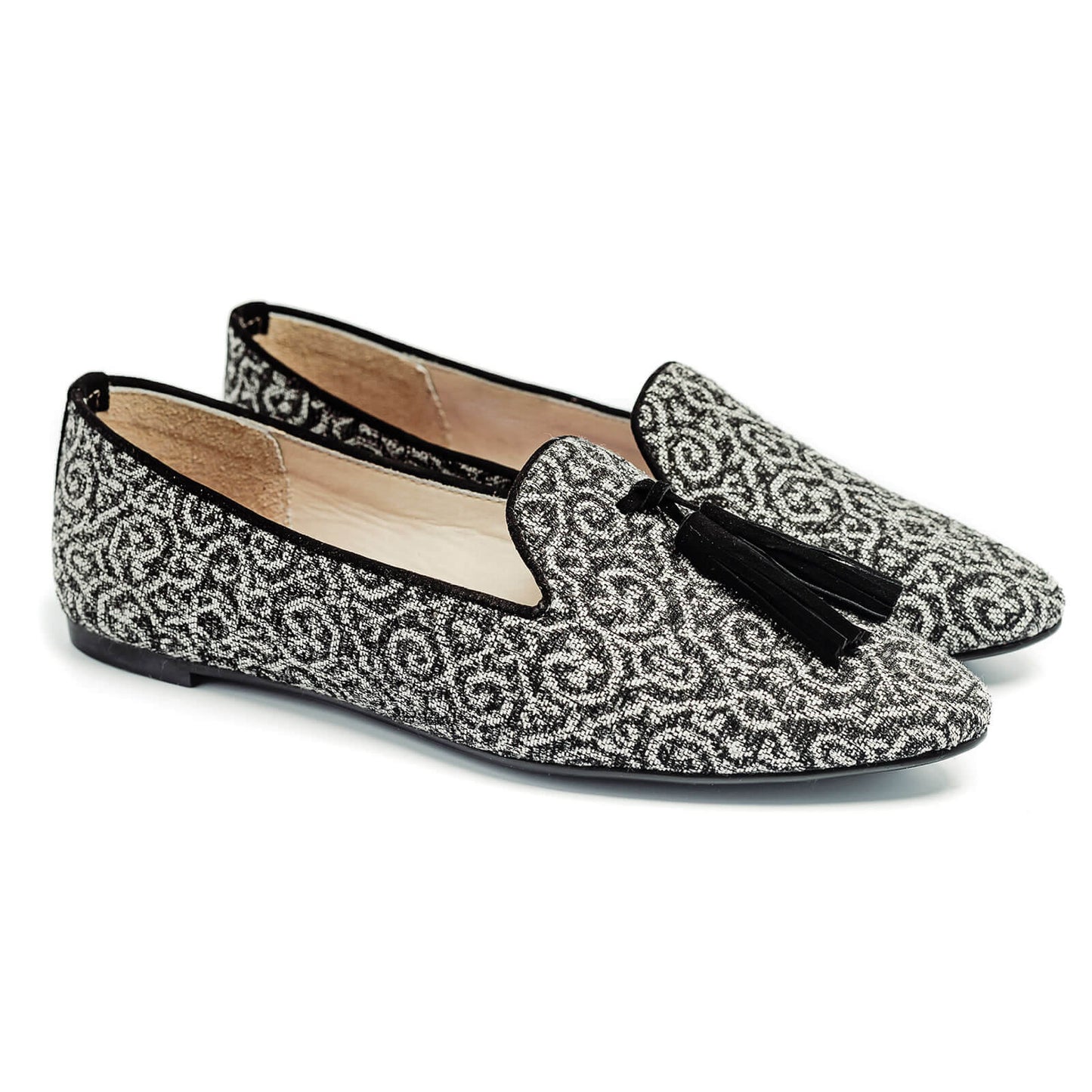 Mocasín Maya en tejido industrial